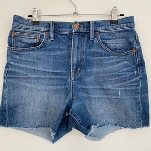Madewell High-Rise Denim Shorts